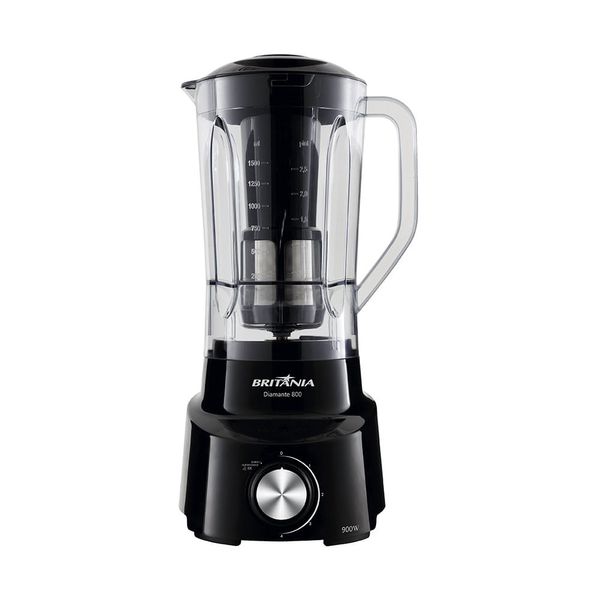 Liquidificador Britânia Diamante 800W Preto