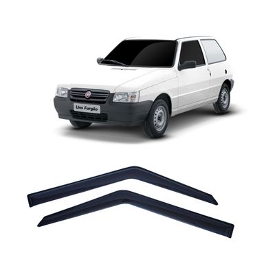 Calha de Chuva 2 Portas Fiat Uno Todos 85 até 2013 Elba Todos 86 até 96 Premio Todos 85 até 95