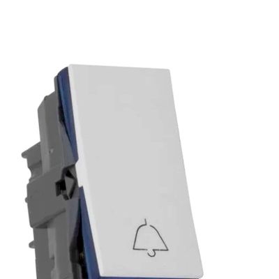 Pulsador Campainha 2A 250V B.parafuso 1M Branca 611002BC