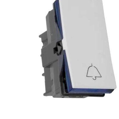 Pulsador Campainha 2A 250V B.parafuso 1M Branca 611002BC