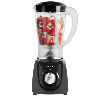 Liquidificador Mallory FAST MIX 520W 2VEL - B91202542  Preto  220 VOLTS