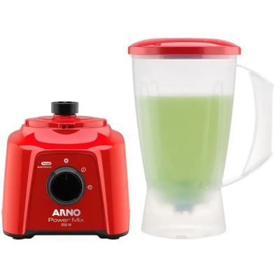 Liquidificador ARNO Power MIX 550W 2VEL - LQ11 Vermelho 110 VOLTS