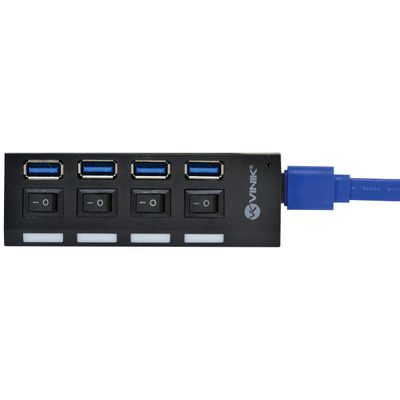 Hub USB 3.0 4 Portas com Interruptor HUV-50