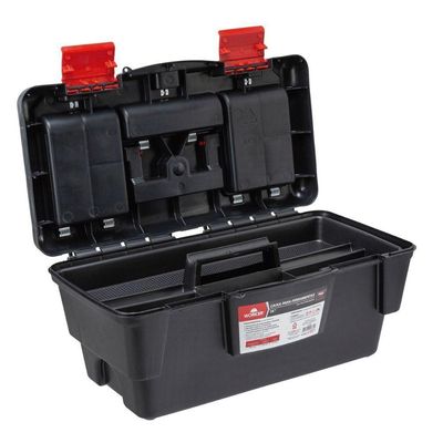 Caixa Plástica Para Ferramentas 16'' Com Bandeja Worker