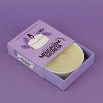 Vela Com Mensagem Secreta Vanilla Smells Like Peace