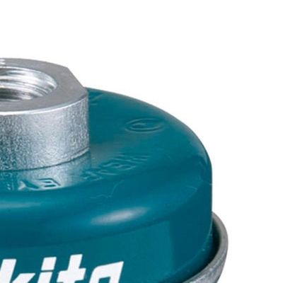 Escova Aço Copo 60 Mm M14 Trançado 2 Cx Pap Makita