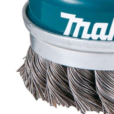 Escova Aço Copo 60 Mm M14 Trançado 2 Cx Pap Makita