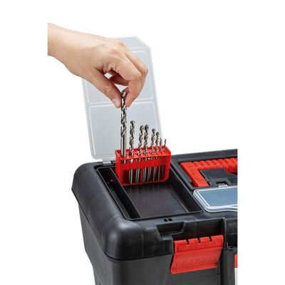 Caixa Plástica Para Ferramentas 19'' Com Bandeja Worker