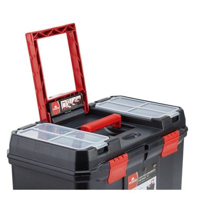Caixa Plástica Para Ferramentas 18'' Com Rodas Worker