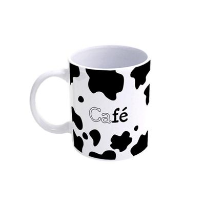 Caneca De Porcelana - Moo Vaquinha - Café