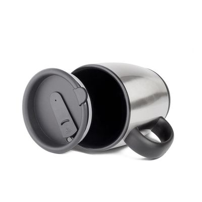 Caneca Térmica Em Aço Inox De 450ml Com Tampa Hermética