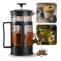 Cafeteira Francesa Prensa Inox Cremeira Jarra Cha Cafe Manual Coador Filtro 350ml French Press