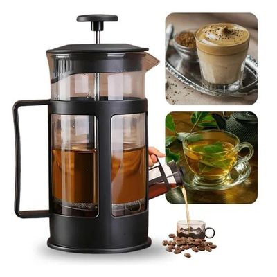 Cafeteira Francesa Prensa Inox Cremeira Jarra Cha Cafe Manual Coador Filtro 350ml French Press