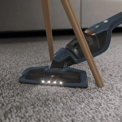 Aspirador De Pó Vertical Electrolux 2 Em 1 SpaceSteal Luz Led - Até 45 Min Filtro Hepa Função Brushr