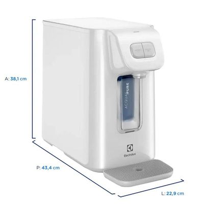 Purificador Água Electrolux Compressor Experience Branco 220V