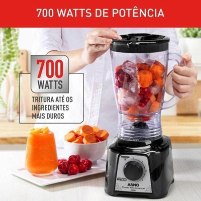 Liquidificador Arno Power Mix Essential Preto 220V