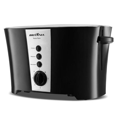 Torradeira De Pão Tosta Pane Britânia Preta 220V