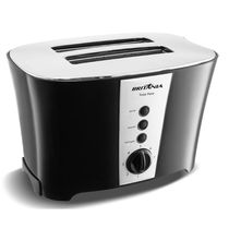 Torradeira De Pão Tosta Pane Britânia Preta 220V