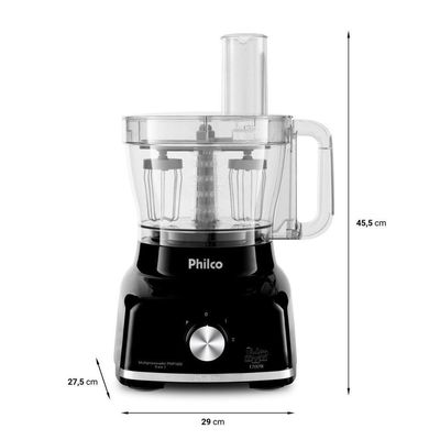 Multiprocessador Philco 9x1 Turbo PMP1600P 1700W 110V