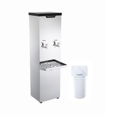 Kit Bebedouro Industrial 25 Litros Refrigerado Inox Bi25l 220V + Filtro - Venâncio 220V