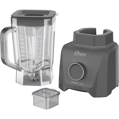 Kit Oster Gray - Cafeteira Iced Coffee E Liquidificador Full 3,2L 110V