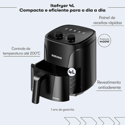 Fritadeira Itatiaia Itafryer Pro 4L 110V