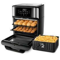 Fritadeira Elétrica Air Fryer Mondial Oven AFO-12L-BI 12L 2000W Preto/inox 110V