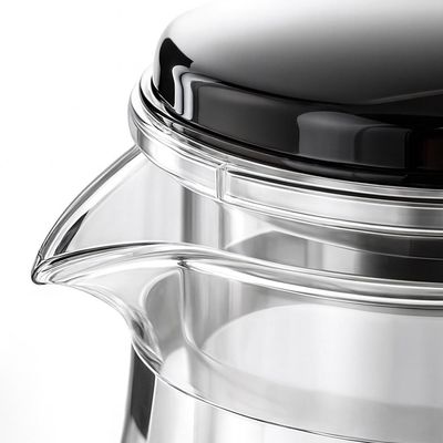 Chaleira Bule De Vidro Com Infusor Removível 900ml – Elegância, Praticidade E Sabor No Preparo