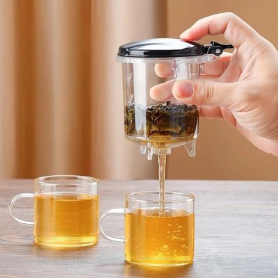 Chaleira Bule De Vidro Com Infusor Removível 900ml – Elegância, Praticidade E Sabor No Preparo