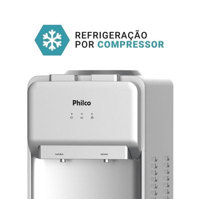 Bebedouro Philco 20L Água Gelada e Natural com Compressor PBE18 220V