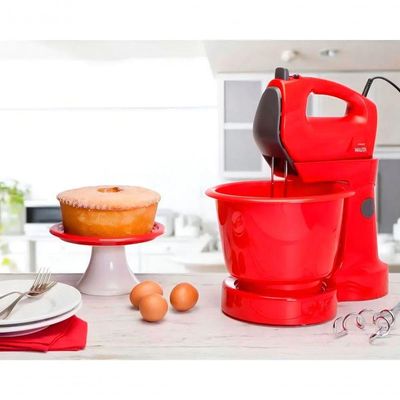 Batedeira Philips Walita Viva Collection Vermelha 220V
