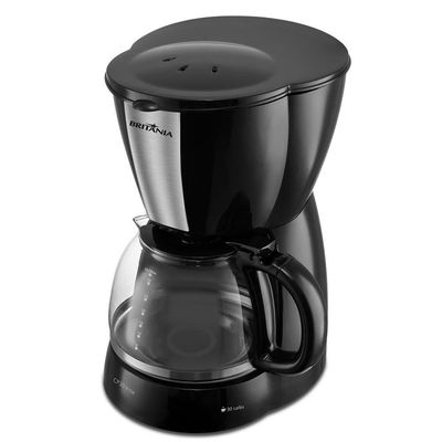 Cafeteira Britânia CP30 Inox Preta 110V