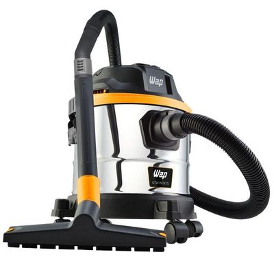 Aspirador De Pó E Água WAP Gtw Inox 15 Bocal De Sopro 110V