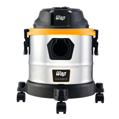 Aspirador De Pó E Água WAP Gtw Inox 15 Bocal De Sopro 110V
