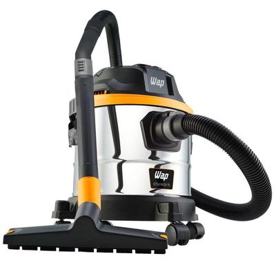 Aspirador De Pó E Água WAP Gtw Inox 15 Bocal De Sopro 110V
