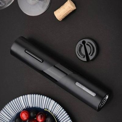 Abridor De Vinhos Saca Rolhas Elétrico Automático