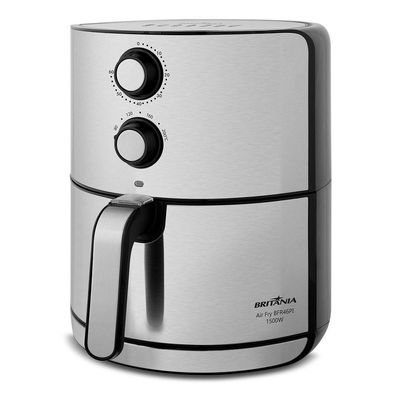 Air Fryer Britânia 4,6L Antiaderente 1500W BFR46PI 220V