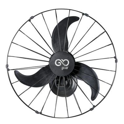 Ventilador V60 De Parede Preto 180 Watts E 220 Volts Com 60 Cm - Goar