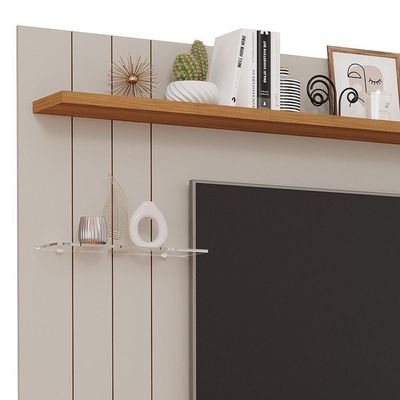 Painel Suspenso Valência Plus Off White-nature Para Até 50? - Permóbili Off White-nature