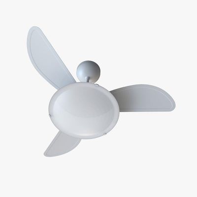 Ventilador De Teto Ventisol Sunny Inverter Com Controle Branco Bivolt