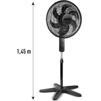 Ventilador De Coluna Arno Essential 40cm 6 Pás 140w 220V