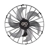 Ventilador 50cm De Parede Preto 220 Volts - V50pprr2 - Goar