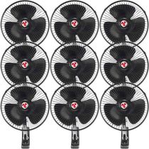 Kit 9 Mini Ventilador Veicular Carro Caminhão ônibus De 20cm