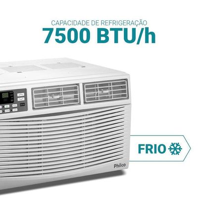 Ar Condicionado Janela 7500BTUs Philco Frio PAJ7FH 220V