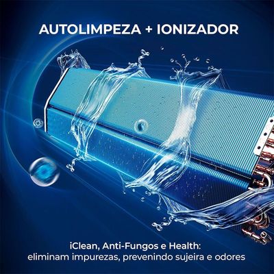 Ar Condicionado AIWA Split High Wall High Inverter 18.000 BTUs Frio AWS-AC-18F 220V
