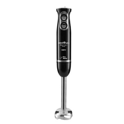 Mixer Britânia Turbo 3 em 1 500W Preto 127V