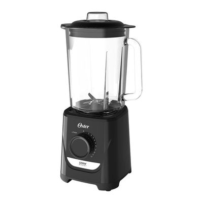 Liquidificador Oster OLIQ520 Preto com Copo de Vidro, 1250W e 10 Velocidades Preto / 110