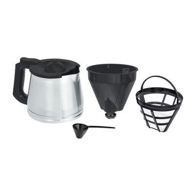 Cafeteira Elétrica Black+Decker CM350G Gourmand Gris 1,5L Programável Inox Preto,Inox / 110