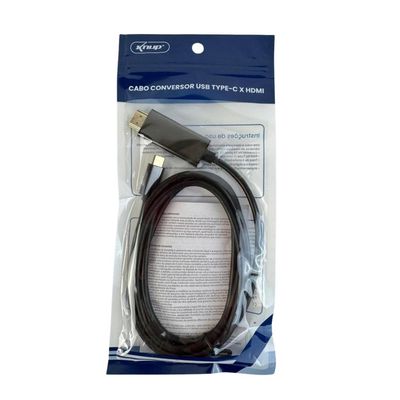 Cabo Conversor HDMI / Tipo C - 1,5M - KNUP