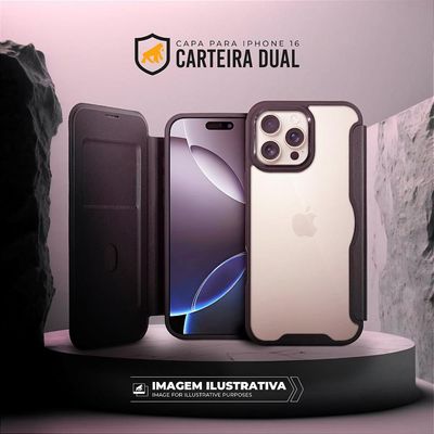 Capa para iPhone 17 Pro - Carteira Dual - Gshield